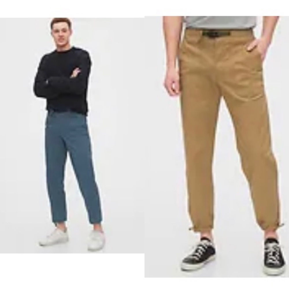 Gap Belted Joggers with GapFlex Lot of 2